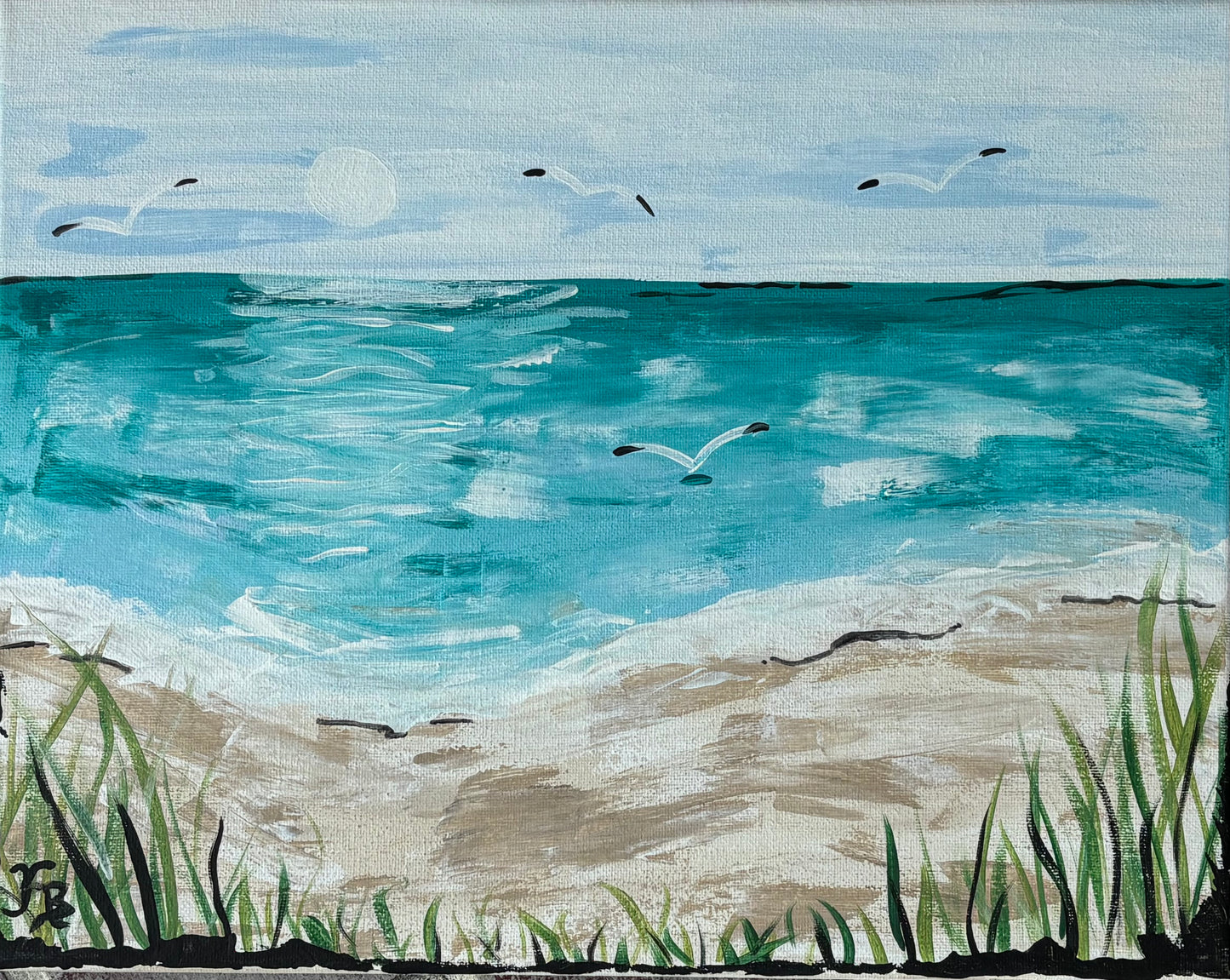 Acrylic Canvas Sea Escape Friday 5.30.25 @6pm
