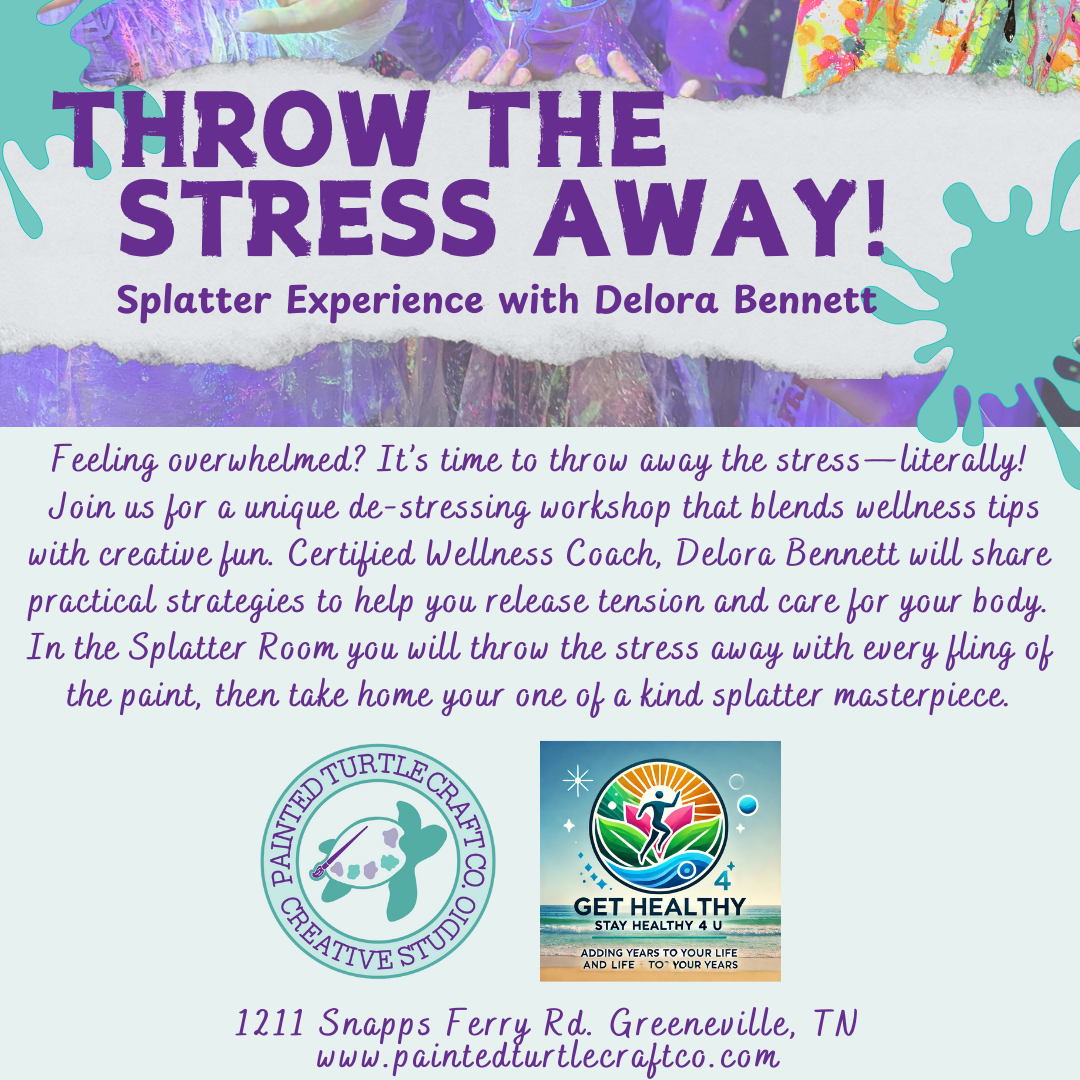 Throw the Stress Away with Delora Bennett Tuesday June 17th @6pm
