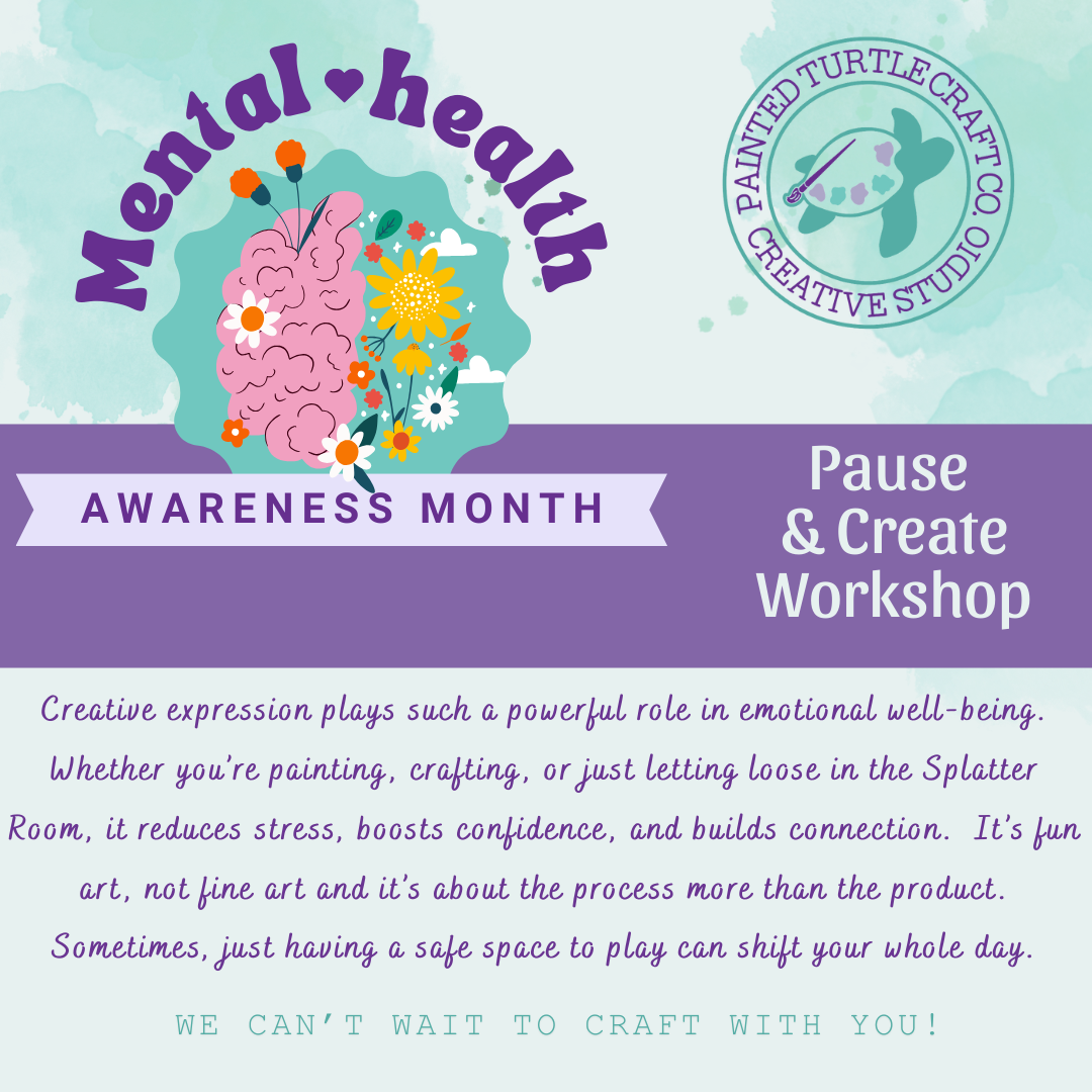 Pause & Create Workshop Saturday 5.17.25 @3:30pm