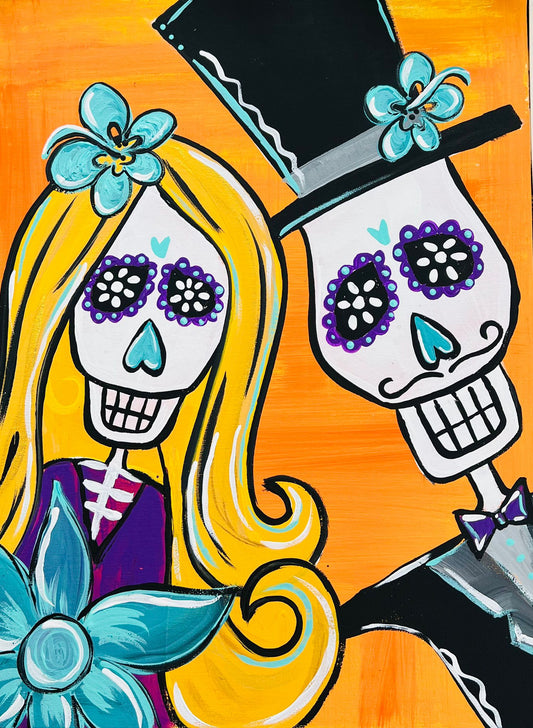 Skeleton Couple