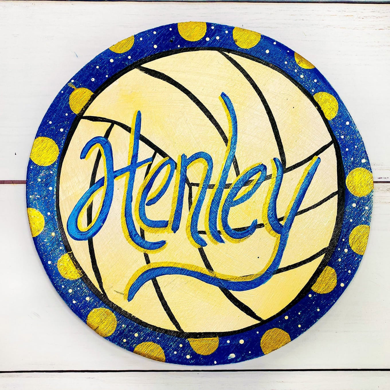 Volleyball Door Hanger