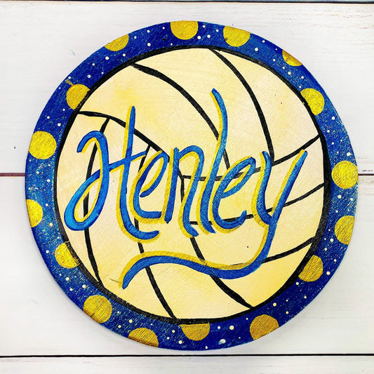 Volleyball Door Hanger