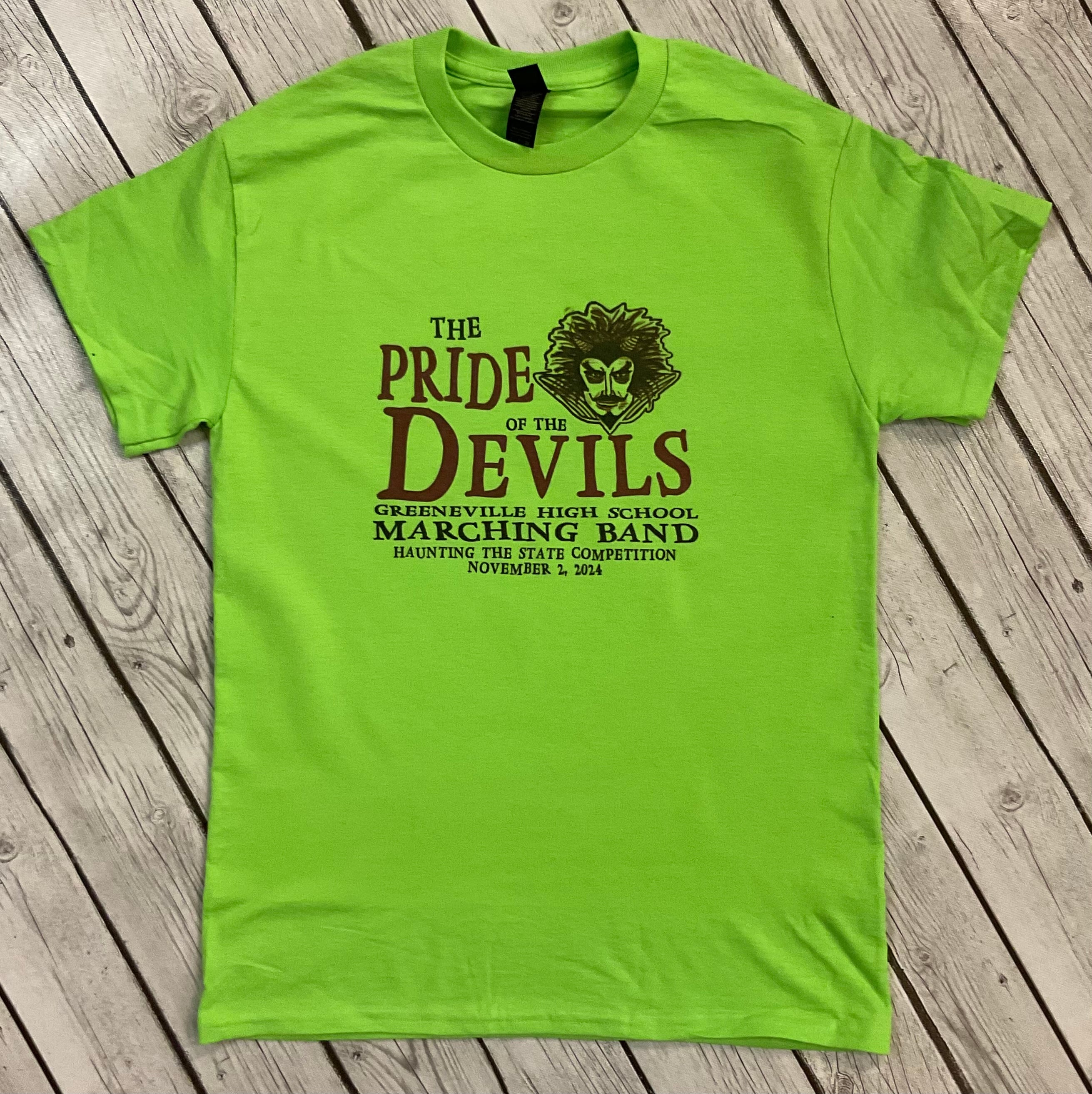 student Pride of the Devils Marching Band TShirt