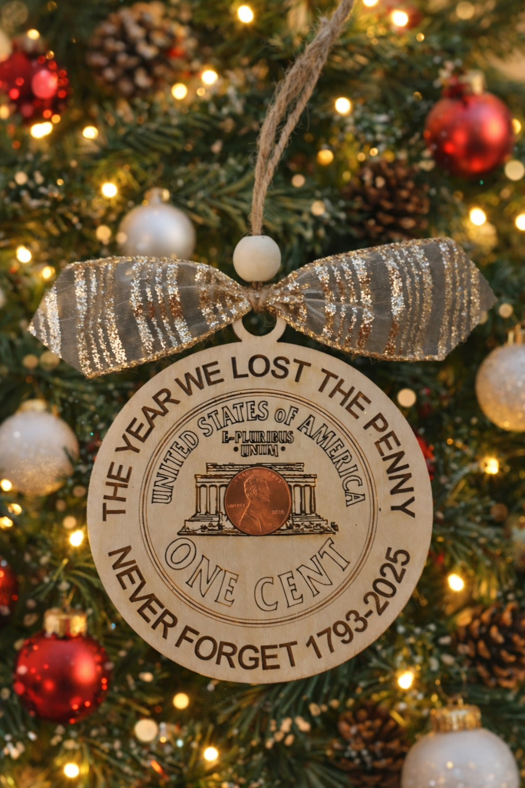 The Year We Lost The Penny Ornament