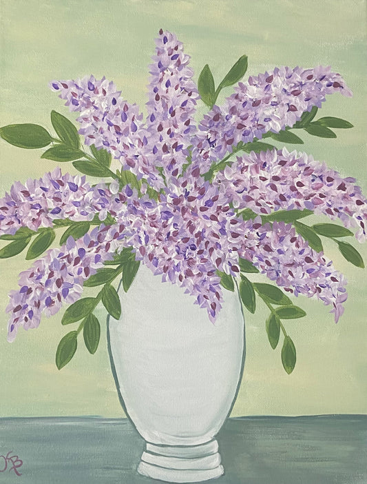 Lilacs Vase