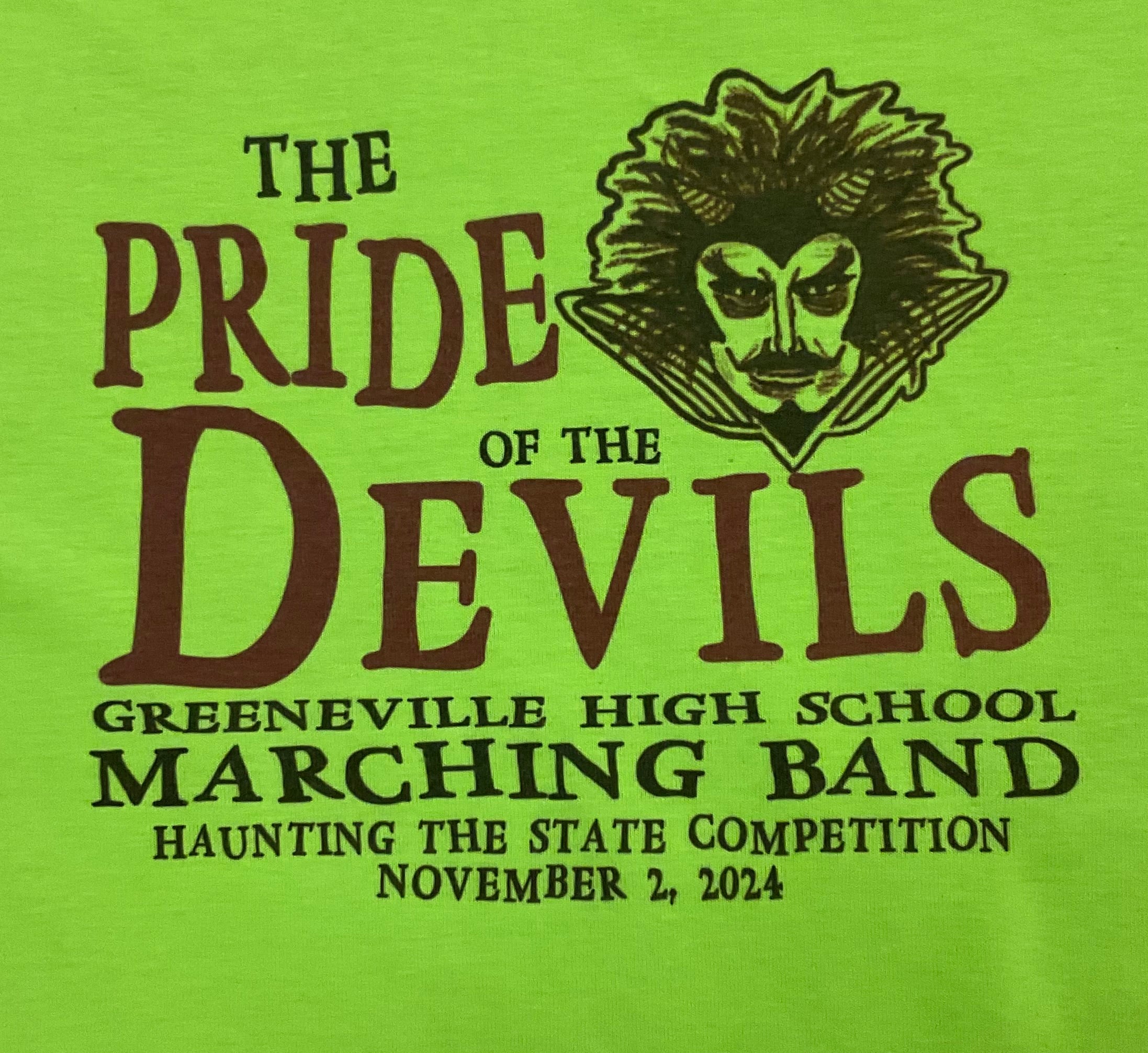 student Pride of the Devils Marching Band TShirt