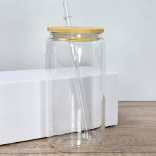 Sublimation Clear Glass Can