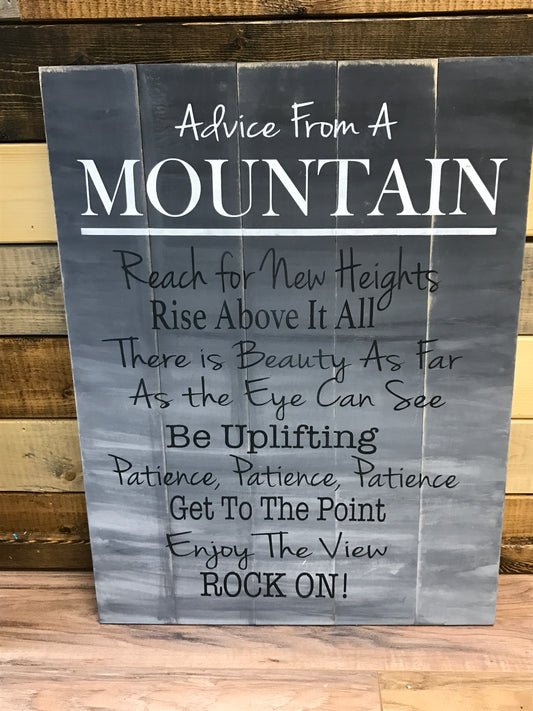Advice From a Mountain 202463