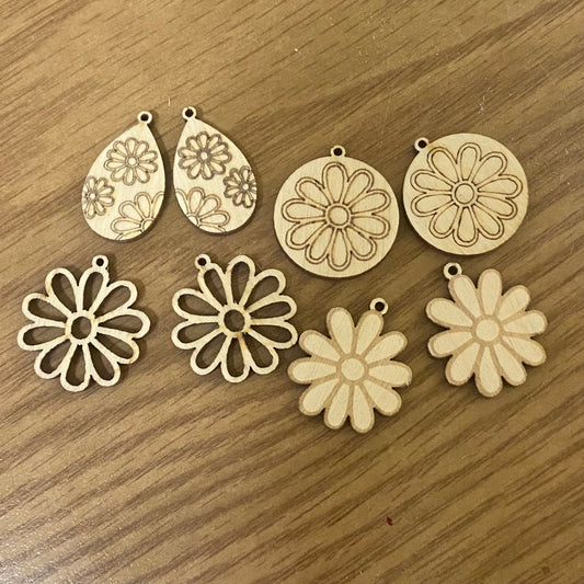 Custom Laser Cut Earring Blanks