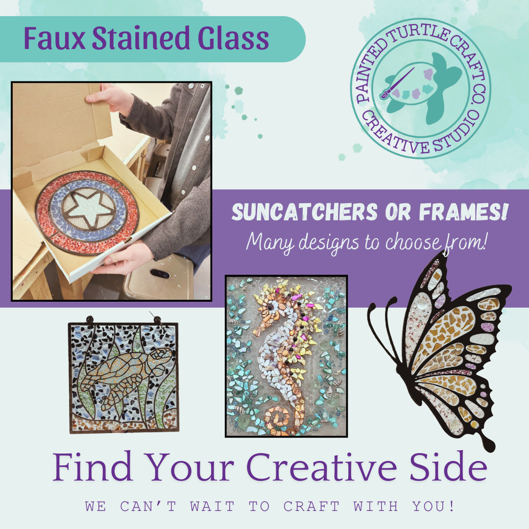 Faux Stained Glass Wednesday November 12th @6pm
