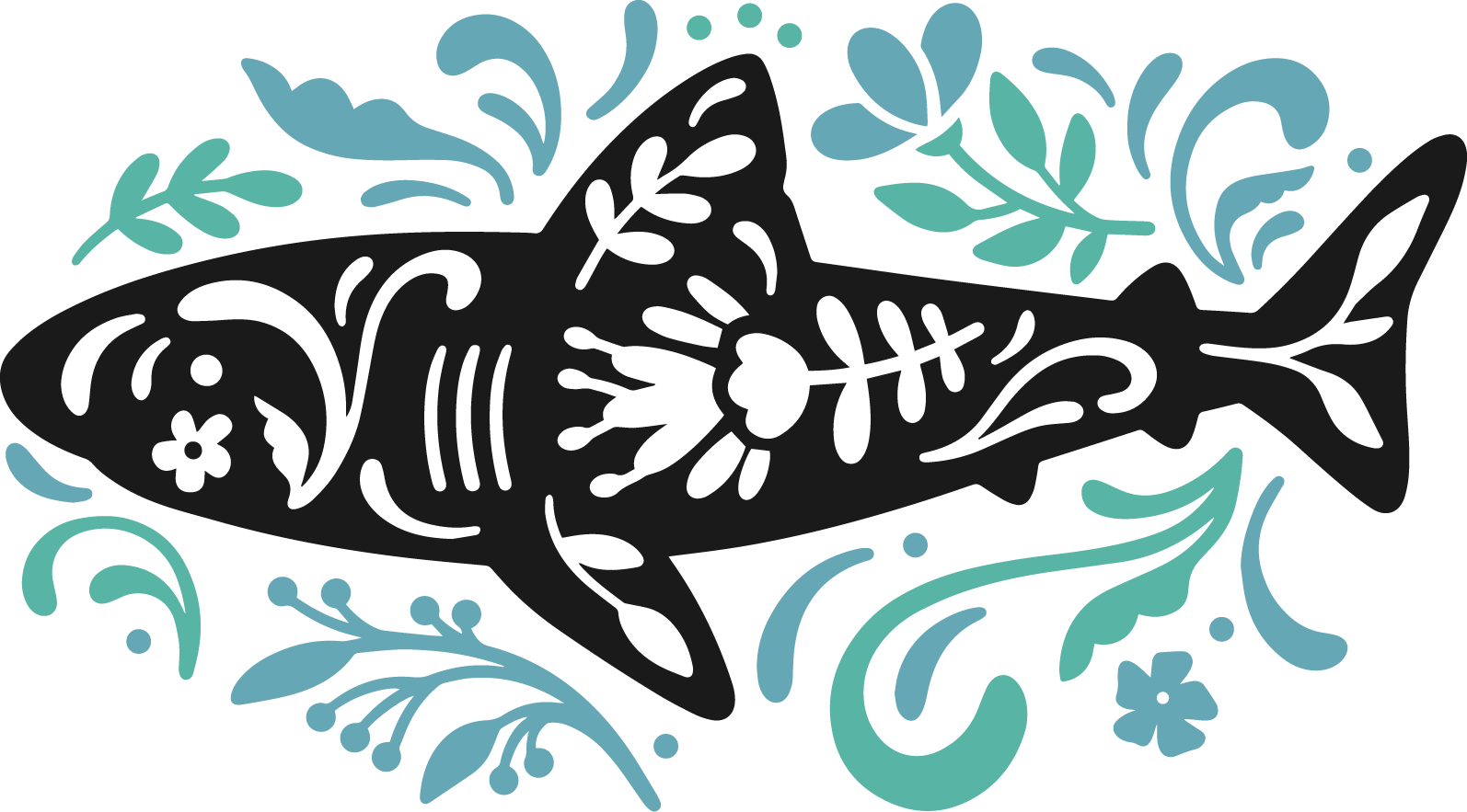 Folk Art Shark 2482