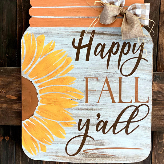 Happy Fall Y'All Sunflower DESIGN 202442