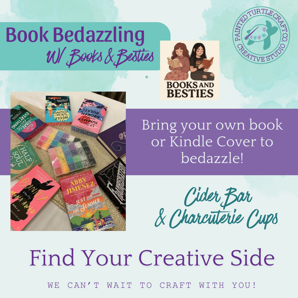 Book Bedazzling Party with/ Books & Besties Friday November 21st @6pm