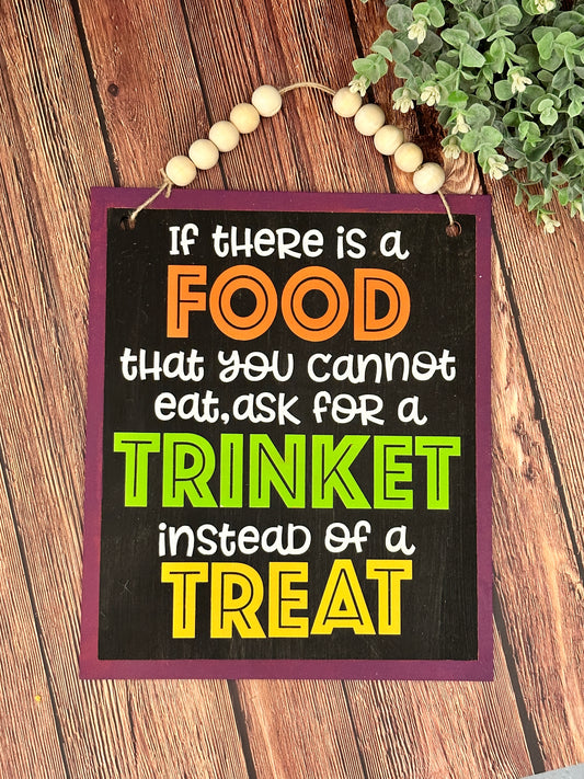 If There Is A Food That You Cannot Eat, Ask For A Trinket Instead Of A Treat! Design 202443