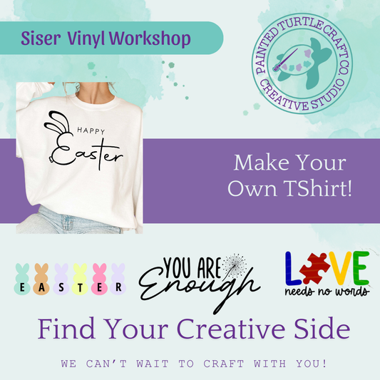 T-Shirt Workshop! Saturday April 5th @3pm