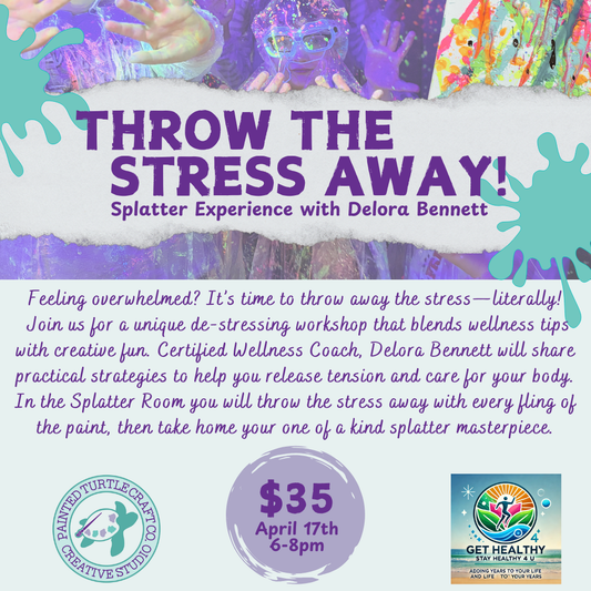 Throw the Stress Away with Delora Bennett Thursday April 17th @6pm
