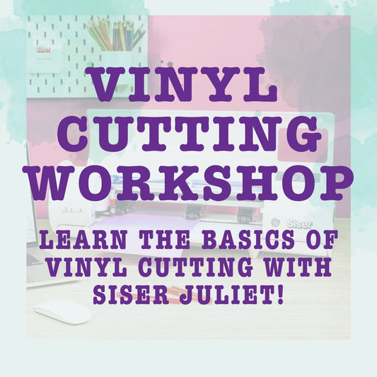 Vinyl Cutting Workshop Wednesday 04.17.24 @ 6pm
