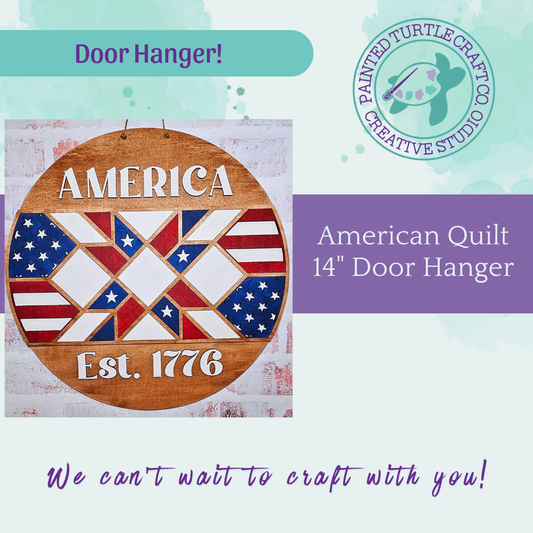Patriotic Door Hanger Thursday 5.15.25 @6pm