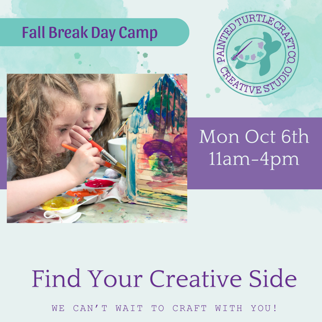 Kids Fall Break Day Camp Monday October 6th 11am-4pm