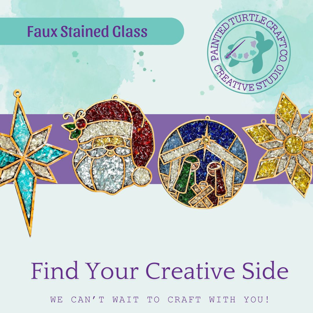 Faux Stained Glass Friday December 5th @6pm