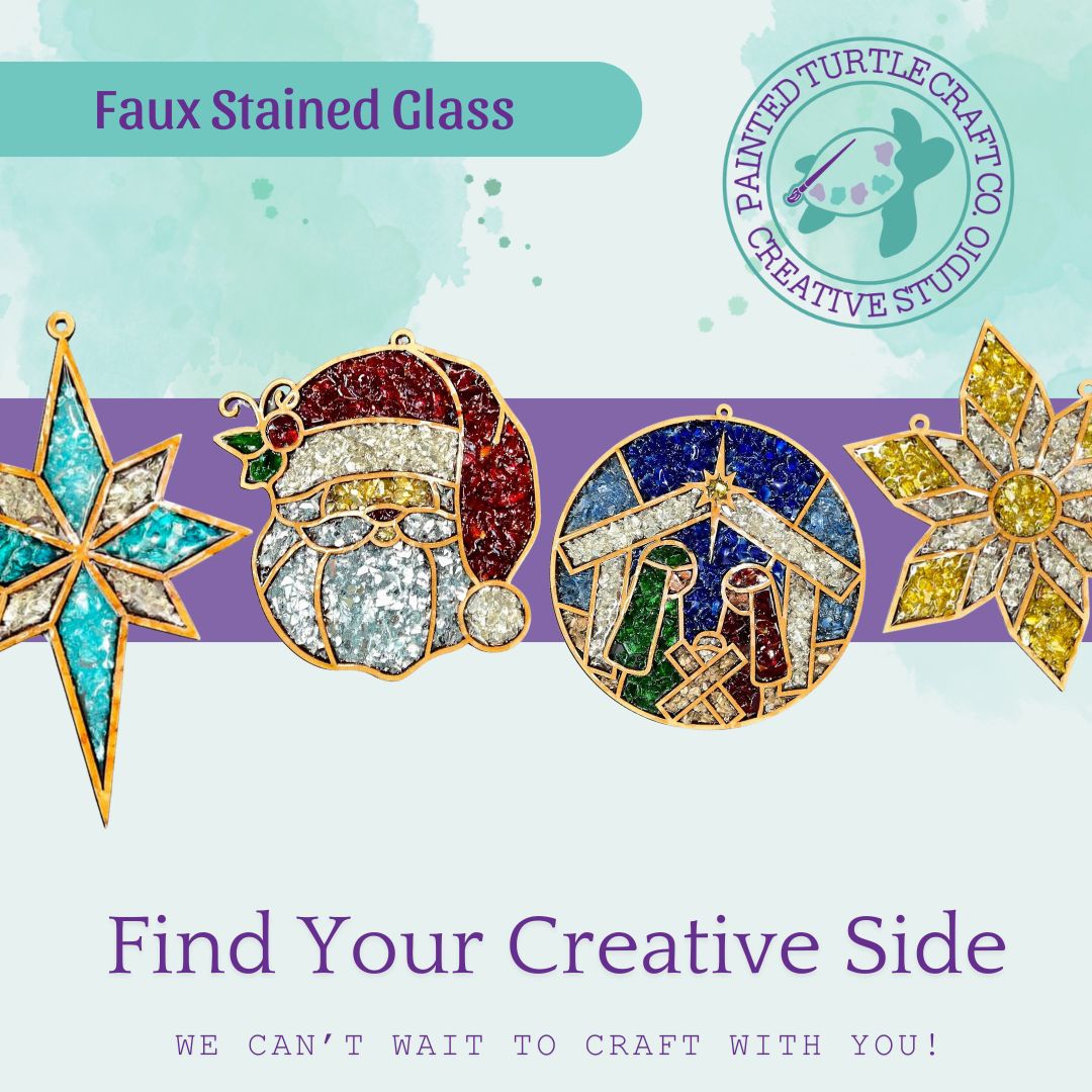 Faux Stained Glass Friday December 5th @6pm