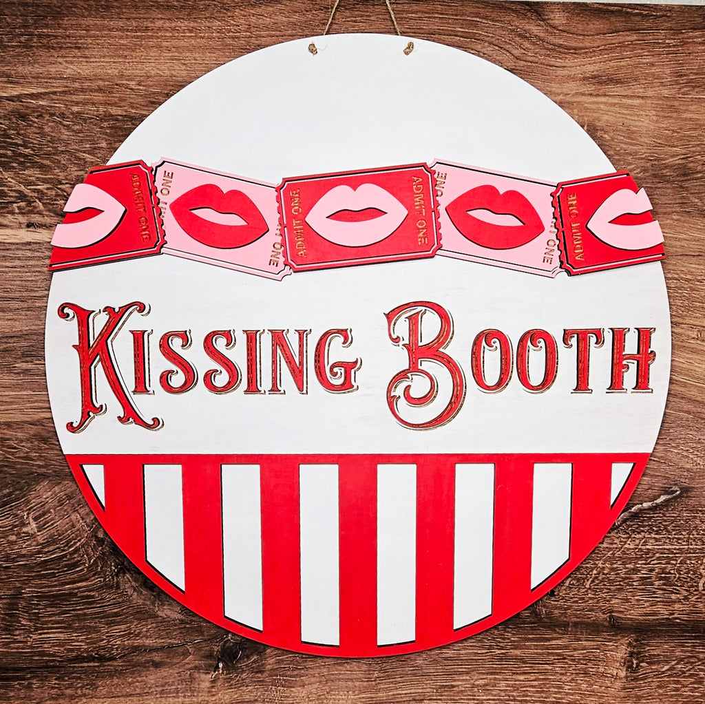 Kissing Booth Door Hanger PT1200