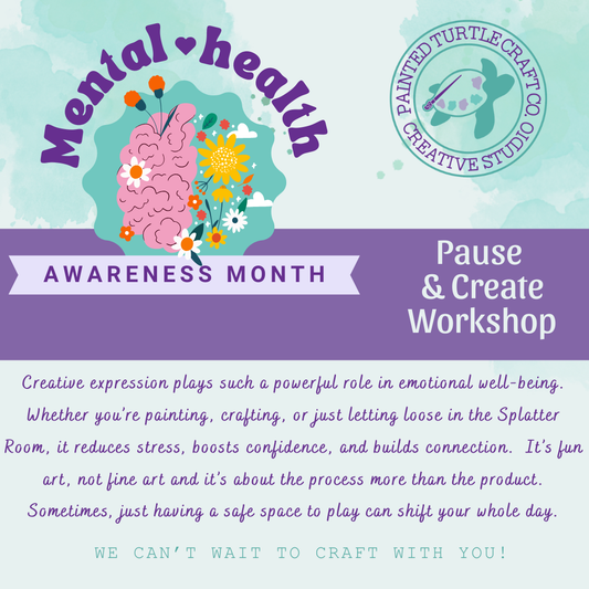 Pause & Create Workshop Saturday 5.17.25 @3:30pm