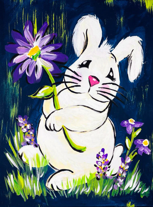 Spring Bunny Canvas 03.12.24 @6pm