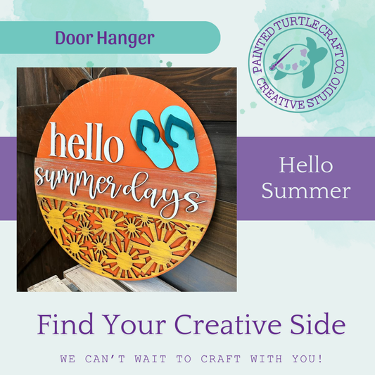 Summer Days Door Hanger